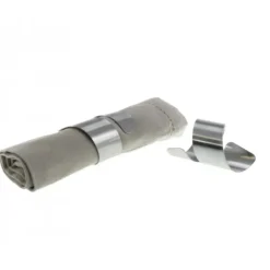 New LEBRUN Rond de serviette inox Ellipse diamètre 4cm par (x4)