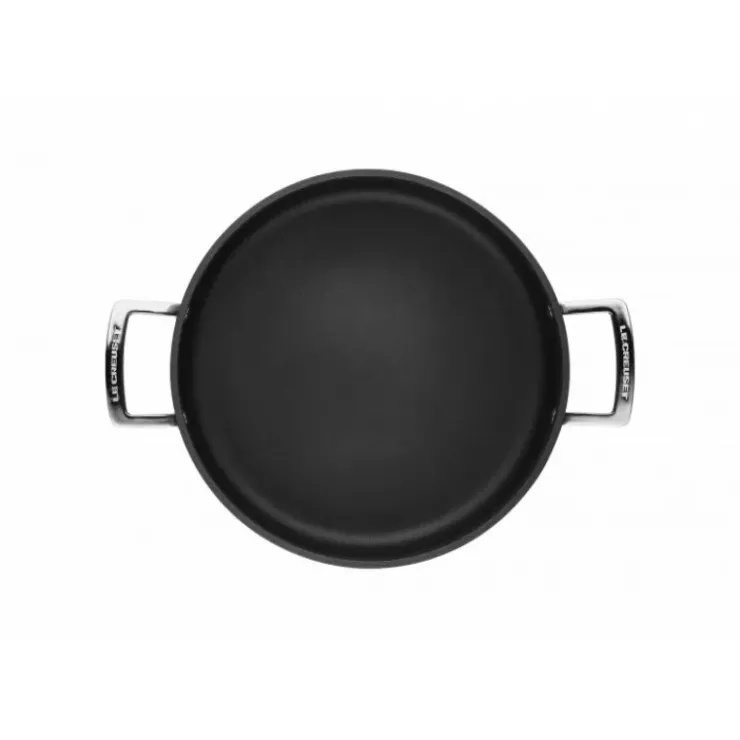 LE CREUSET Rondeau avec Couvercle 28 cm Anti-Adhérent Les Forgées