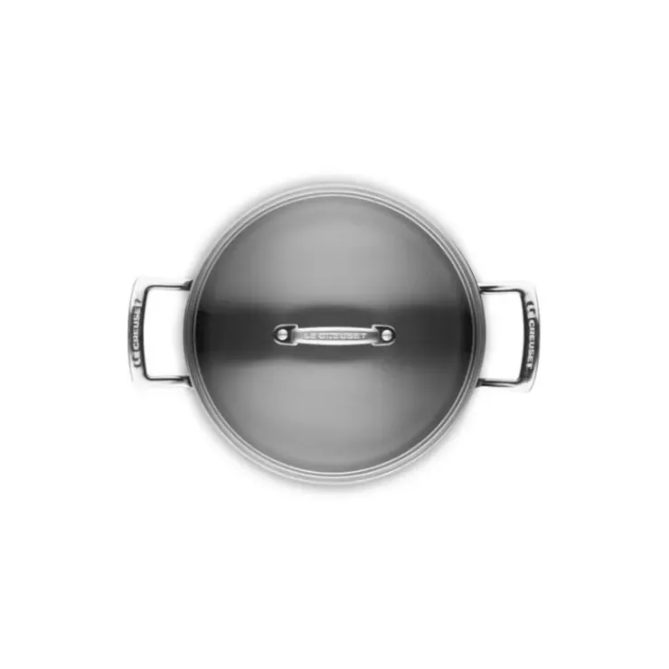 Clearance LE CREUSET Rondeau avec Couvercle 24 cm Anti-Adhérent Les Forgées