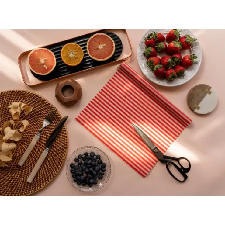 Sale NUTS Rouleau Emballage Alimentaire Cire Abeille Rouge 90 x 30,5 cm