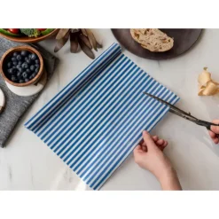 Online NUTS Rouleau Emballage Alimentaire Cire Abeille Bleu 90 x 30,5 cm