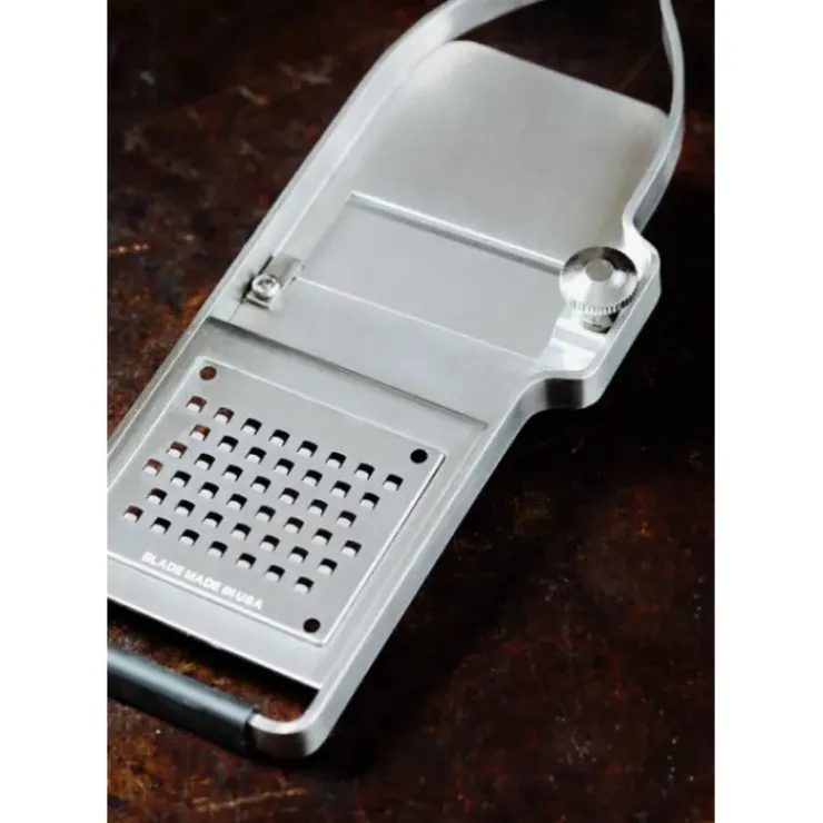 MICROPLANE Râpe à Truffes 2en1 Master Manche en Bois