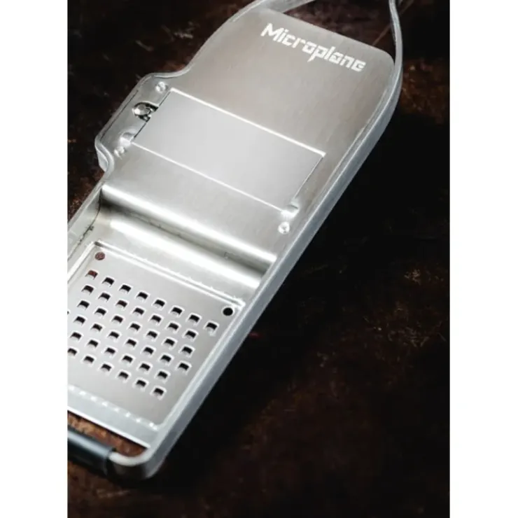 MICROPLANE Râpe à Truffes 2en1 Master Manche en Bois