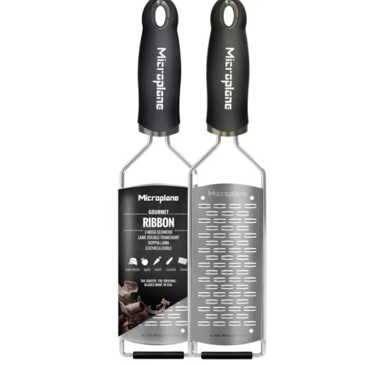 Clearance MICROPLANE Râpe Double Tranchant Gourmet Noir