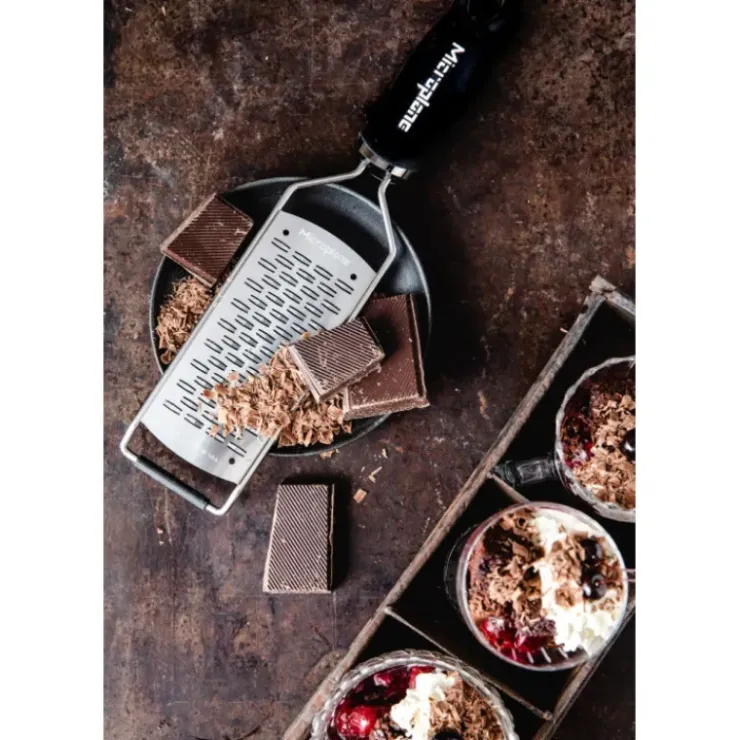 Clearance MICROPLANE Râpe Double Tranchant Gourmet Noir