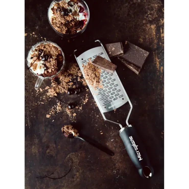 Clearance MICROPLANE Râpe Double Tranchant Gourmet Noir