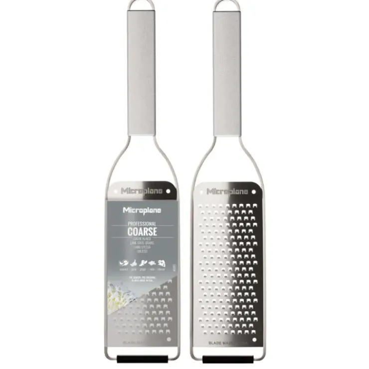 New MICROPLANE Râpe Gros Grains Professional Inox