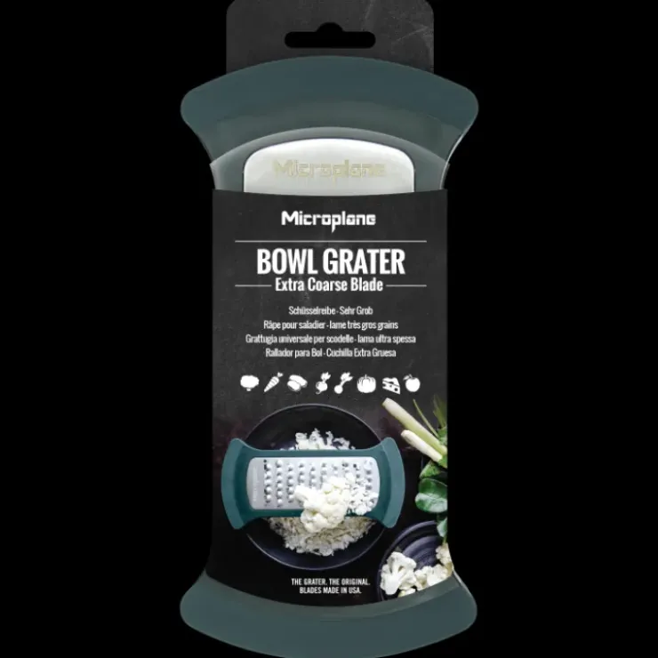 Best MICROPLANE Râpe Très Gros Grains pour Saladier Specialty Vert