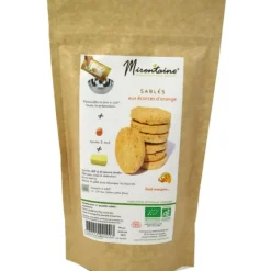 Clearance MIRONTAINE Sablés BIO aux Eclats d'Orange 295g
