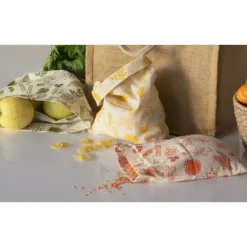 New PEBBLY Sac à Vrac Coton Bio (x3)