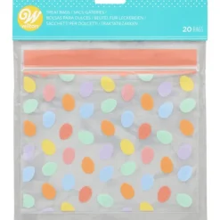 Discount WILTON Sachet Bonbon Refermable Œufs (x20)