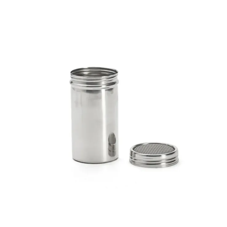 DE BUYER Saupoudreuse Inox Toile Métallique Ø 7cm H 10cm