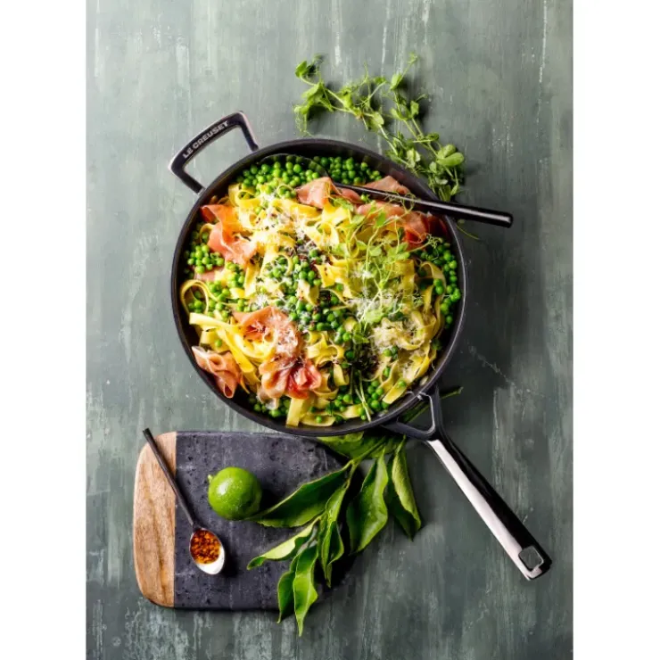 Clearance LE CREUSET Sauteuse 28 cm Anti-Adhérente Les Forgées