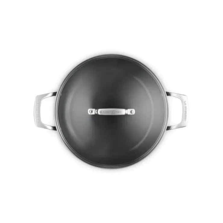 Clearance LE CREUSET Sauteuse Antiadhérente Essentiel Céramique 28 cm et couvercle
