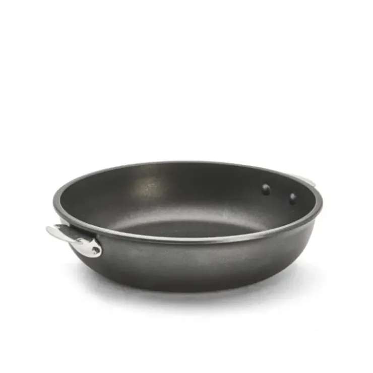 New DE BUYER Sauteuse Bombée Antiadhésive Amovible Ø 28 cm Choc Extrême Loqy