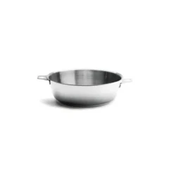 Discount DE BUYER Sauteuse bombée tout Inox sans Queue Ø 24 cm Twisty