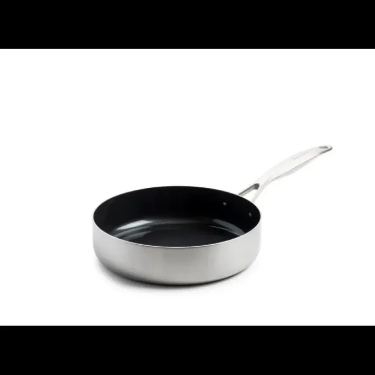 New GREENPAN Sauteuse en Céramique Ø 24 cm + Couvercle, collection GENEVA ™