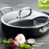 Clearance GREENPAN Sauteuse en Céramique 30 cm et son couvercle, collection BARCELONA PRO ™