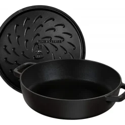 Discount STAUB Sauteuse en Fonte Chistera 28 cm Noir