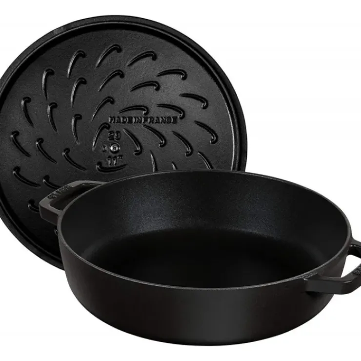 Discount STAUB Sauteuse en Fonte Chistera 28 cm Noir