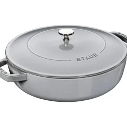 Sale STAUB Sauteuse en Fonte Chistera 24 cm Gris Graphite