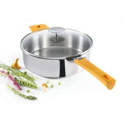 Outlet CRISTEL Sauteuse Mutine Ø 22 cm Manche Amovible Inox