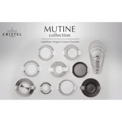 Best CRISTEL Sauteuse Mutine Ø 28 cm Manche Amovible Anti-Adhésive Inox