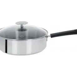 Hot CRISTEL Sauteuse Mutine Ø 24 cm Manche Fixe Anti-Adhésive Inox