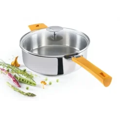 Sale CRISTEL Sauteuse Mutine Ø 24 cm Manche Amovible Inox