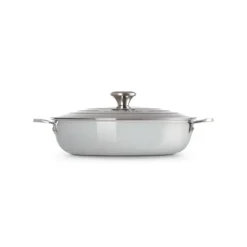 Discount LE CREUSET Sauteuse Provençale Inox Signature 30 cm et couvercle