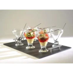 New LEBRUN Service Entrée/Dessert Hawaï par - 13 pièces