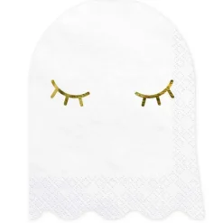 Discount FUNCAKES Serviettes en Papier Fantôme Halloween PartyDeco (x20)