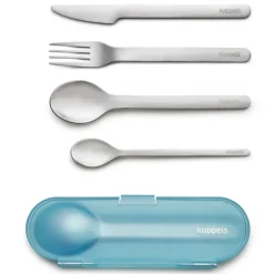 KUPPELS Set 4 Couverts Nomades + Étui