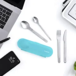 KUPPELS Set 4 Couverts Nomades + Étui