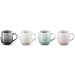 Discount LE CREUSET Set 4 Mugs en Céramique Cocon 320 ml
