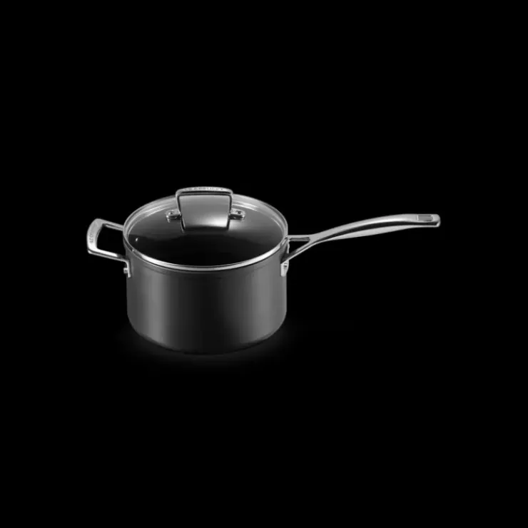 Hot LE CREUSET Set 3 Pièces Casseroles Les Forgées avec Couvercle en Verre