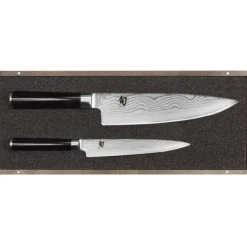 Best KAI Set Couteau Universel et Couteau de Chef Shun Classic Damas