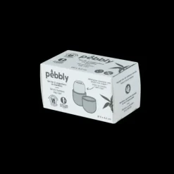 Discount PEBBLY Set de 2 Coquetiers en Bambou
