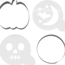 Sale WILTON Set de 2 Emporte-Pièces et 2 Pochoirs Halloween