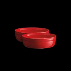 Online EMILE HENRY Set de 2 Ramequins à Crème Brûlée en Céramique Ø 12 cm Grand Cru