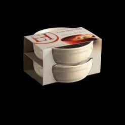 Discount EMILE HENRY Set de 2 Ramequins à Crème Brûlée en Céramique Ø 12 cm Argile