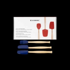 Outlet LE CREUSET Set de 3 Spatules Silicone Azur