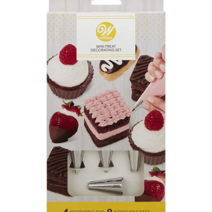 WILTON Set de Décoration Mini Pâtisseries 12 pièces