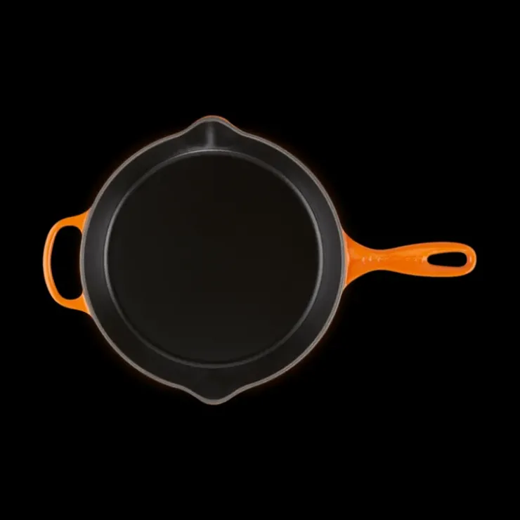 Sale LE CREUSET Skillet Rond Profond 26cm en Fonte Volcanique