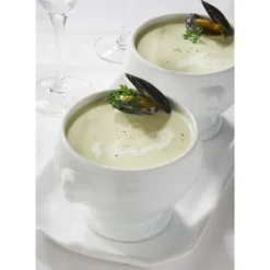 Clearance REVOL Soupière Tête de Lion Blanche 45 cl French Classique