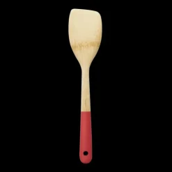 Outlet PEBBLY Spatule de Cuisine Bambou 30 cm Rouge