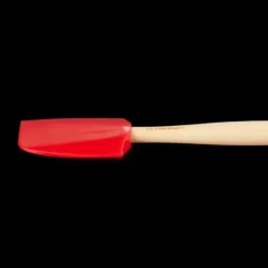 New LE CREUSET Spatule Medium Silicone 29 cm Cerise Création