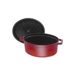 Online STAUB Cocotte Fonte Ovale 23 cm Rouge Cerise 2,35 L