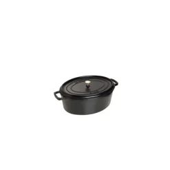 Discount STAUB Cocotte Fonte Ovale 23 cm Noir Mat 2,35 L