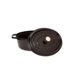 Discount STAUB Cocotte Fonte Ovale 23 cm Noir Mat 2,35 L